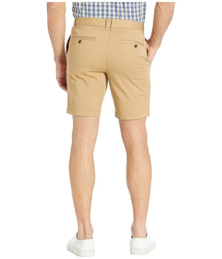 Original Penguin Men's Stretch Cotton Twill Shorts Beige Size 33