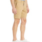 Original Penguin Men's Stretch Cotton Twill Shorts Beige Size 33