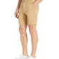 Original Penguin Men's Stretch Cotton Twill Shorts Beige Size 33