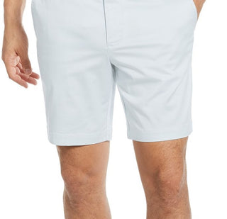 Original Penguin Men's Slim Fit Stretch Solid Chino Shorts Blue Size 33