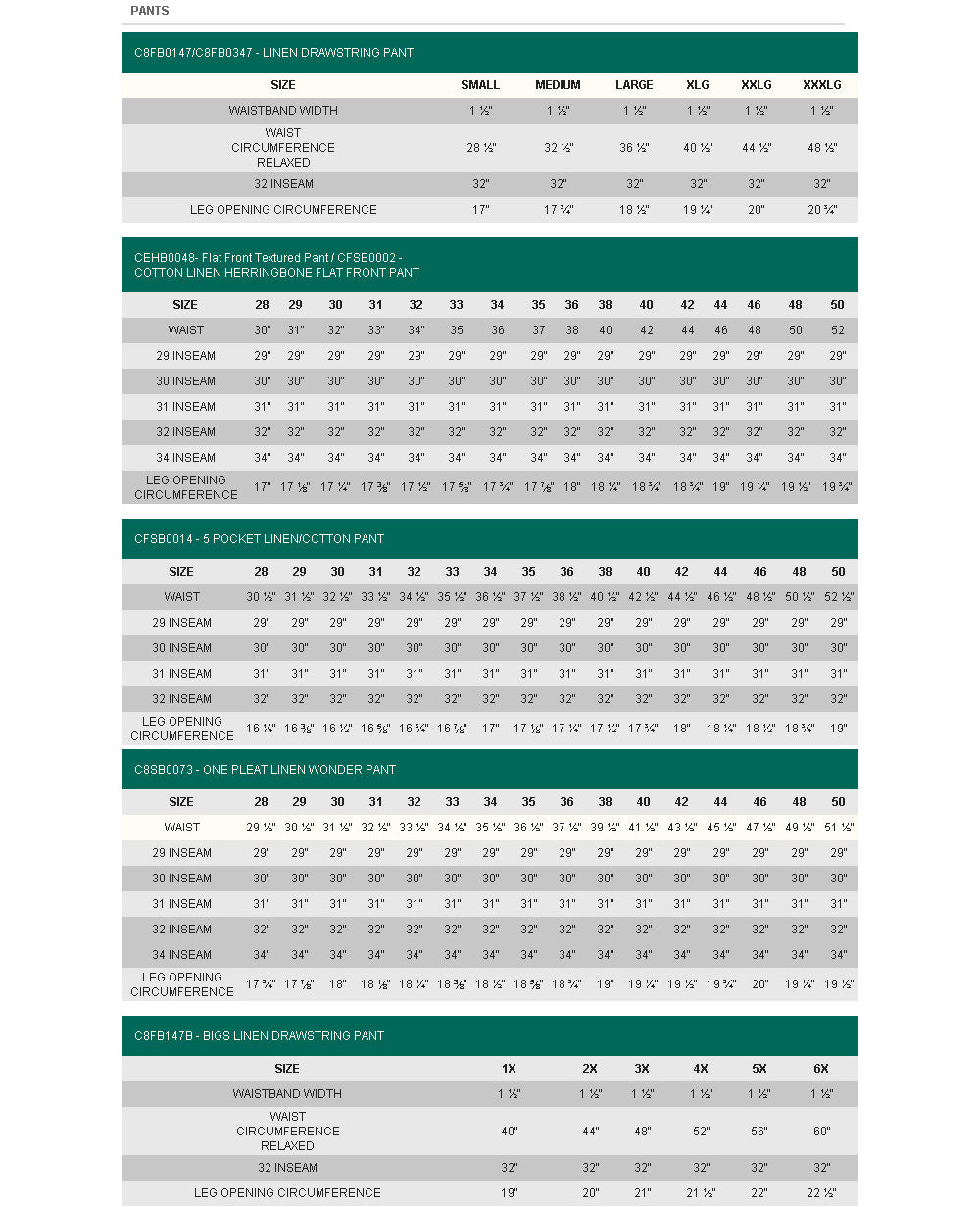 Cubavera Men's Drawstring Pants Brown Size Large