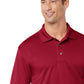 PGA Tour Men's Airflux Solid Golf Polo Shirt Red Size XX-Large