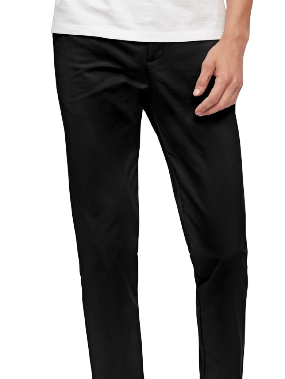 Calvin Klein Men's Slim Fit Modern Stretch Chino Pants Black Size 34X30