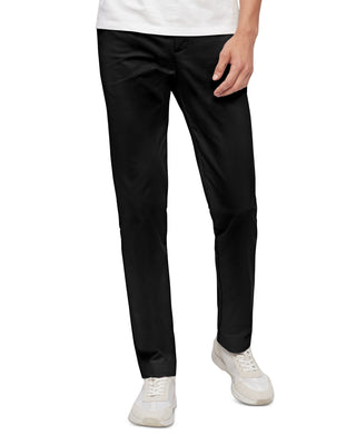 Calvin Klein Men's Slim Fit Modern Stretch Chino Pants Black Size 34X30