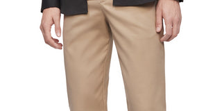 Calvin Klein Men's Slim Fit Modern Stretch Chino Pants Brown Size 34X30