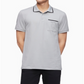 Calvin Klein Men's Tipped Polo Shirt Gray Size XXL
