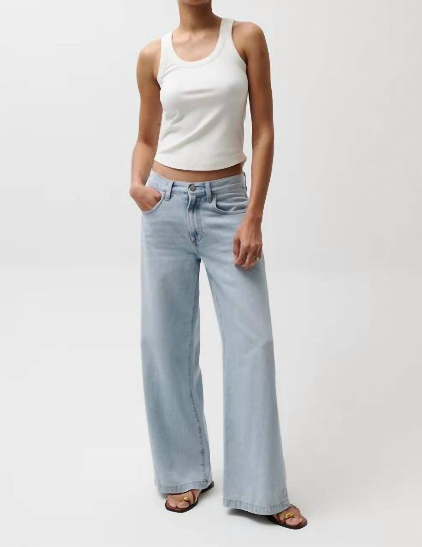 Pistola - Jadyn Low Slung Palazzo Jeans