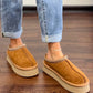 Corkys Footwear - Pillow Talk Faux Suede Platform Slippers