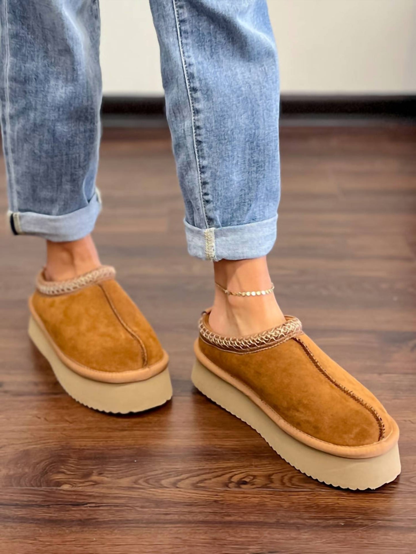 Corkys Footwear - Pillow Talk Faux Suede Platform Slippers