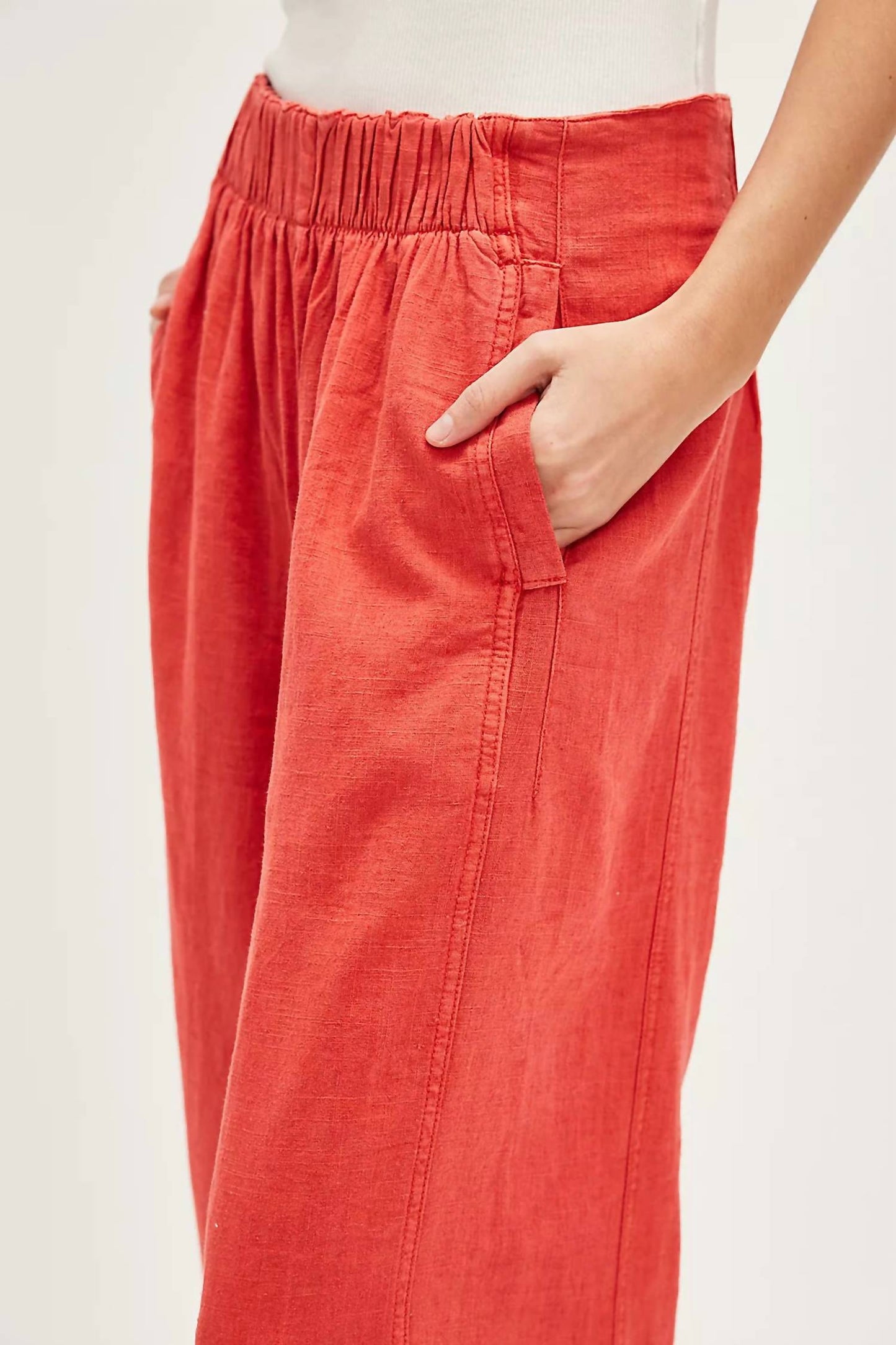 Free People - Days End Linen Pull On