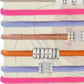 By Lilla - Women's Disc Elastics 8 Pack Bracelet Hairties Set