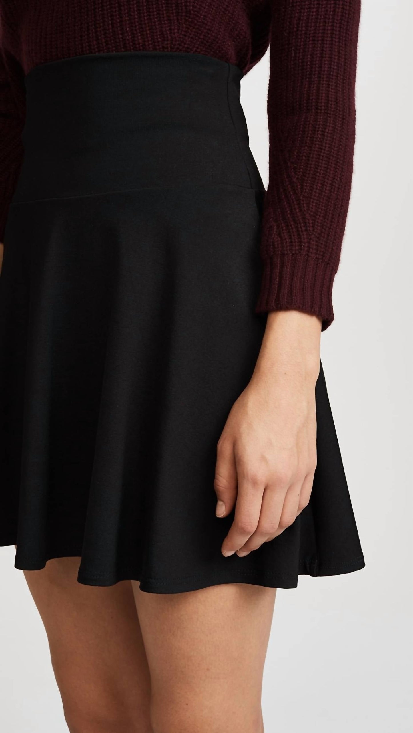 Susana Monaco - High Waist Flare Skirt