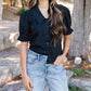 Polagram - Adina Short Sleeve Top