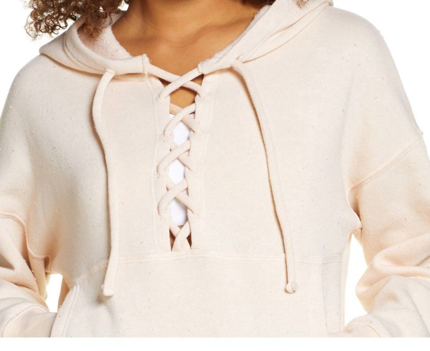 Free People - Movement Believe It Lace Up Hoodie