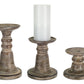 Traditional Stone Candle Holder (Set of 3)