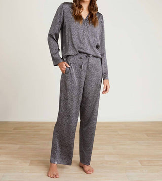 Barefoot Dreams - Washed Satin Eye Mask Pajama Set