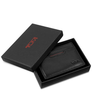 Tumi Men's Shielded Money Clip Card Case Black Size Regular