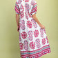 Gigio - Smocked Yoke Midi Dress