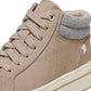 Dr. Scholl's Women's Happiness High Top Sneaker Brown Size 7.5 M
