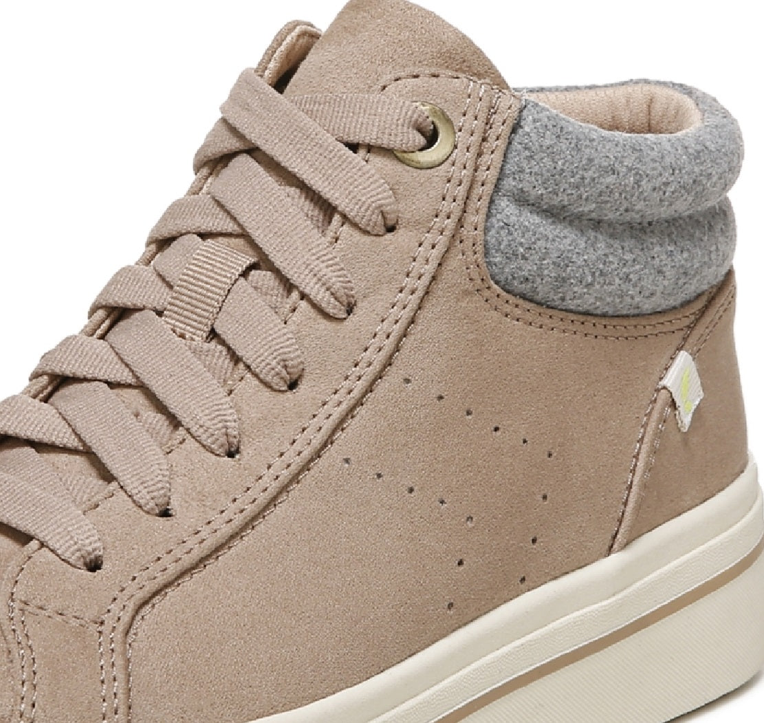 Dr. Scholl's Women's Happiness High Top Sneaker Brown Size 7.5 M