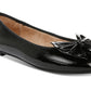 Circus Ny Women's Carmen Bow Ballet Flats Black Size 9 M