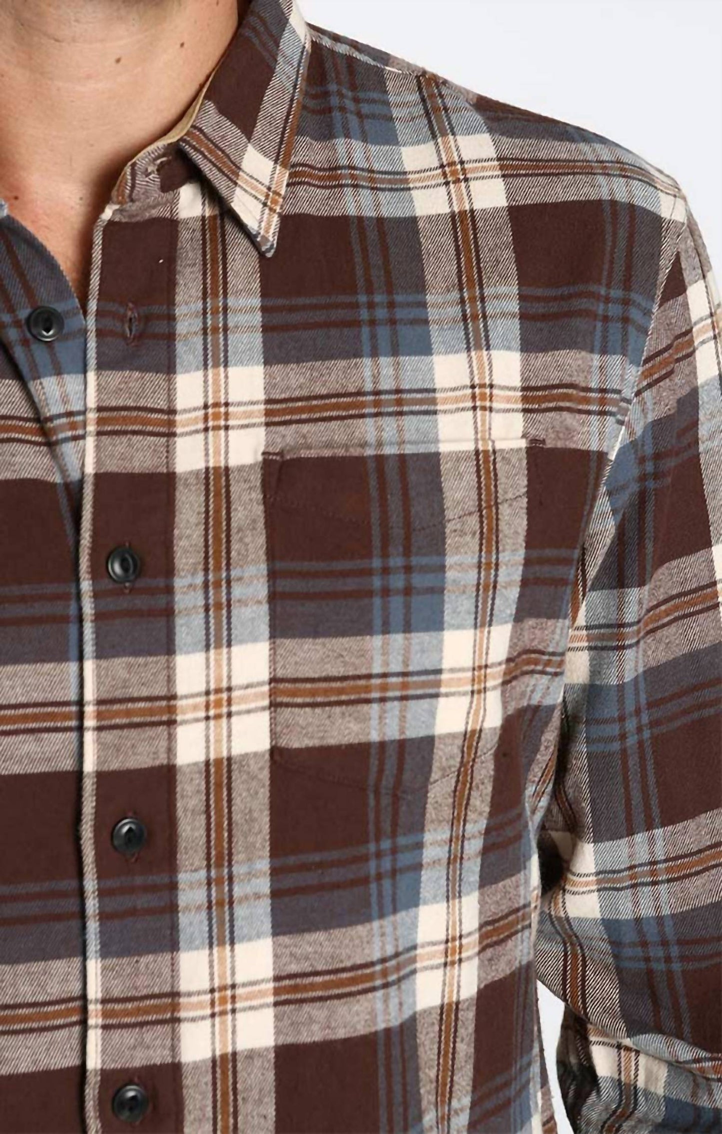 Jachs New York - Stretch Midweight Flannel Workshirt