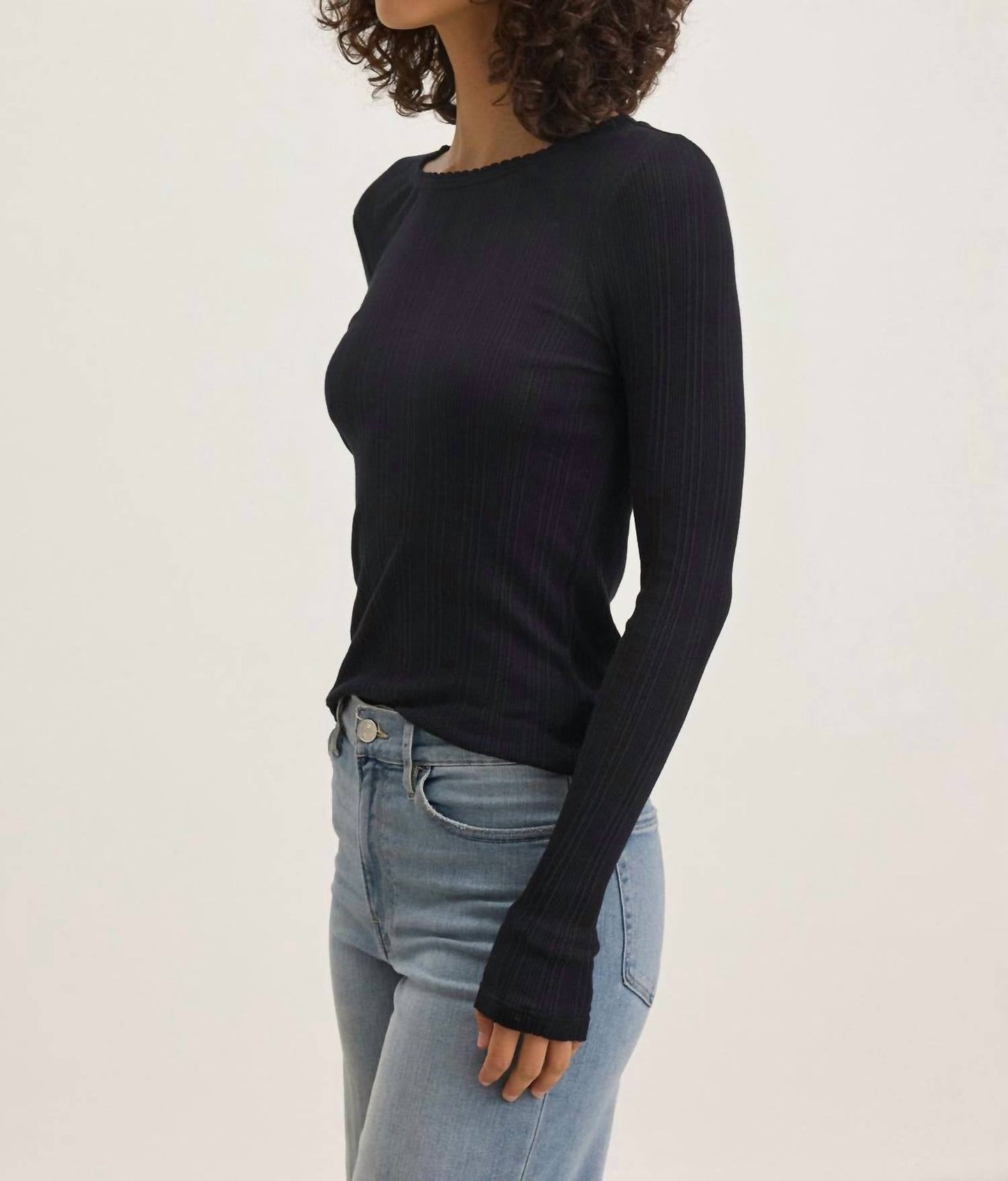 Velvet By Graham & Spencer - Mauri Pointelle Tee