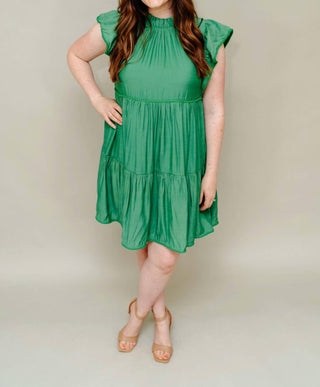 Jodifl - Lena Tiered Dress With Poms