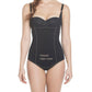 Siluets - Slimming Braless Classic Panty Body Shaper With Latex