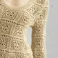 Autumn Cashmere - Patchwork Bell Sleeve Mini Dress