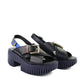 4Ccccees - Women's Plia Juno Platform Slingback Sandal
