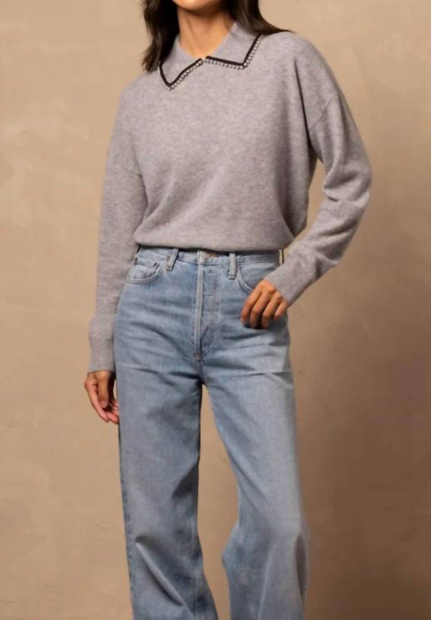 27 Miles Malibu - Brigitte Collared Pullover