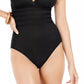 La Blanca Women's Cross Back One Piece Swimsuit Black