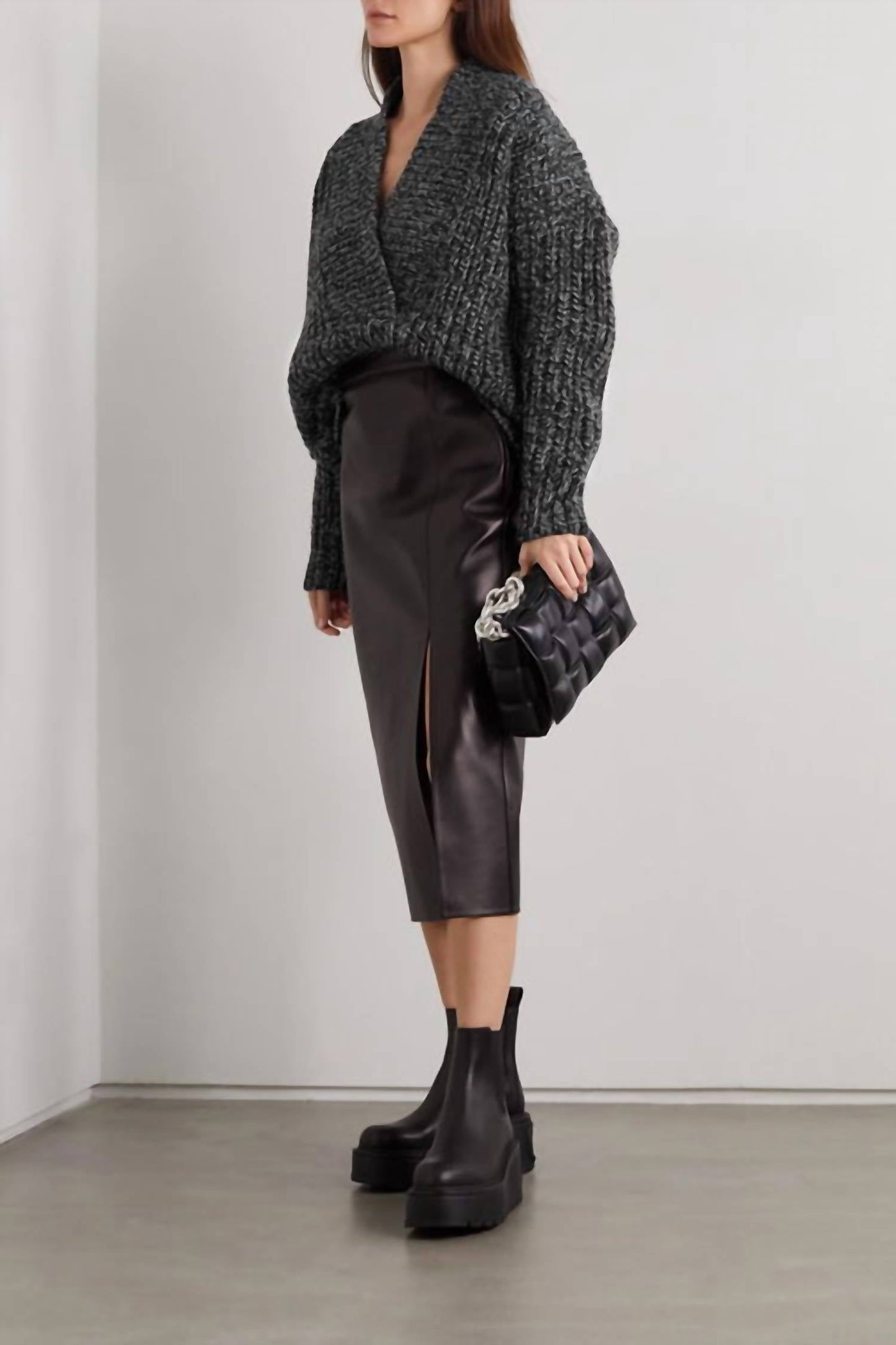 Valentino - Oversized Wool And Cashmere Blend Sweater