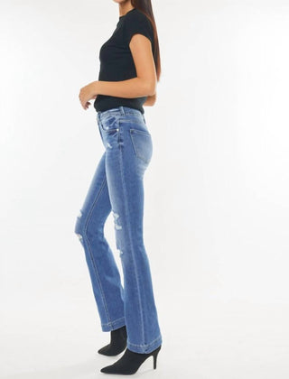 Kancan - Bernadette Mid Rise Bootcut Jeans
