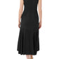 Adrianna Papell - Bertha Solid High Low Hem Crepe Dress