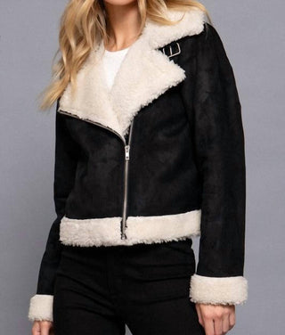 Active Usa - Faux Biker Jacket