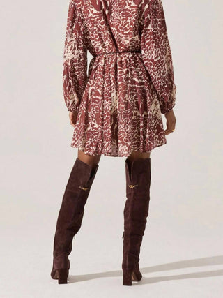 Astr - Marisela Printed Mini Dress