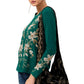 Johnny Was - Women's Arles Schiffli Velvet Wide Strap Tote Bag