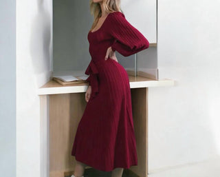 Flying Tomato - Luella Knit Midi Dress