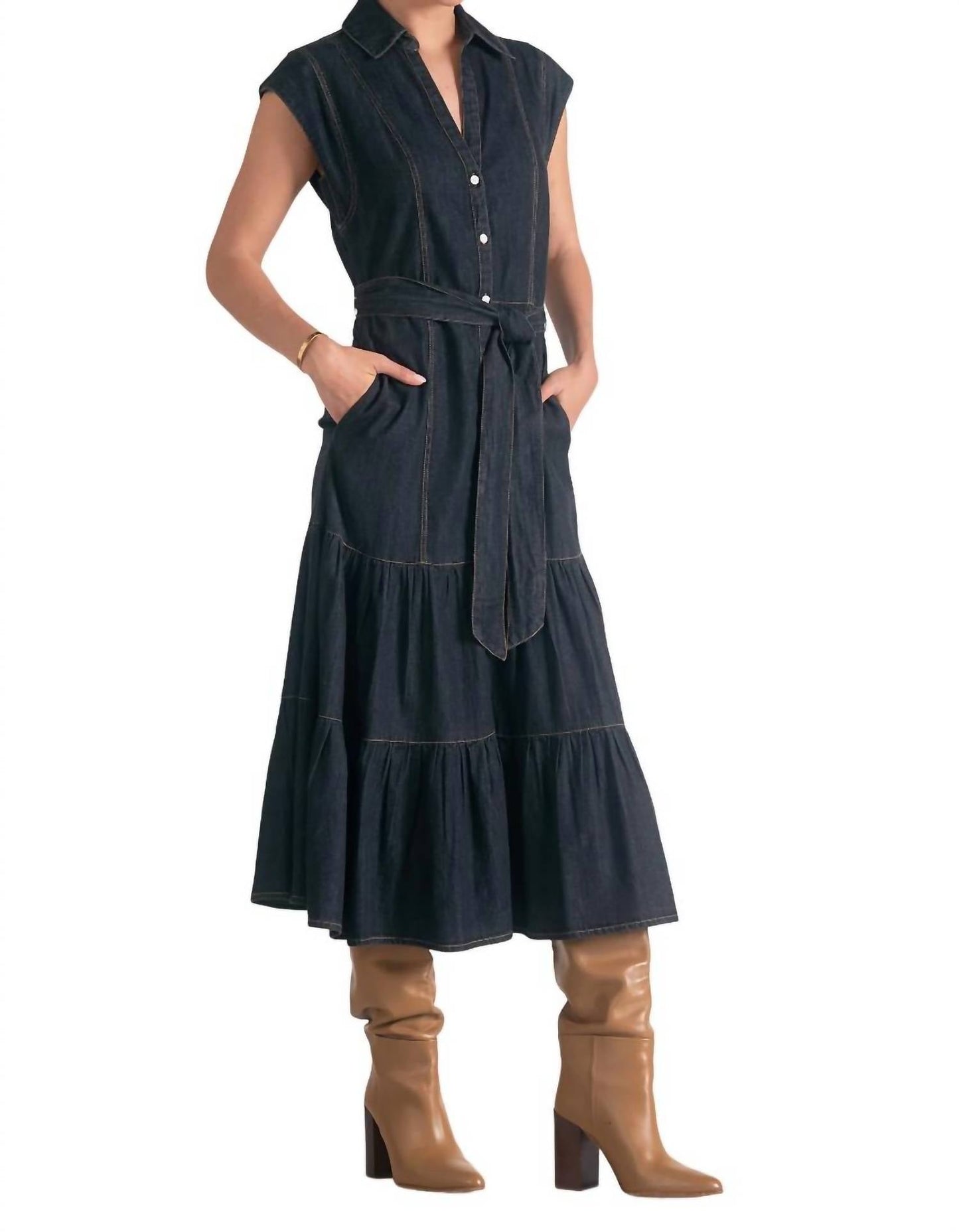 Elan - Daria Midi Dress