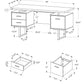 Computer Desk For Home Office With Storage Drawers