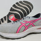 Asics Women's Gel Nimbus 22 Running Shoe Piedmont Grey/Hot Pink Size 10 B(M) Us