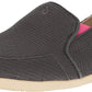 OluKai Women's Waialua Mesh Shoes Dark Shadow/Magenta