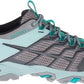Merrell Women's Moab FST 2 Waterproof Hiking Shoes Frost/Aquifer