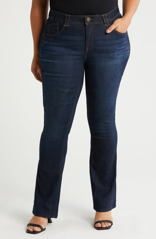Wit & Wisdom Bootcut Jeans, Indigo, Size 24W