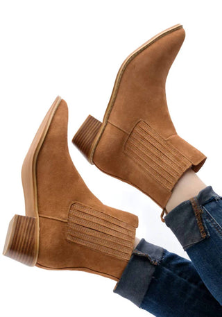 Naughty Monkey - Women's Lenor Leonor Suede Ankle Boots