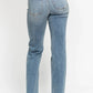 Judy Blue - Rebel Edge High Waist Dad Straight Jeans