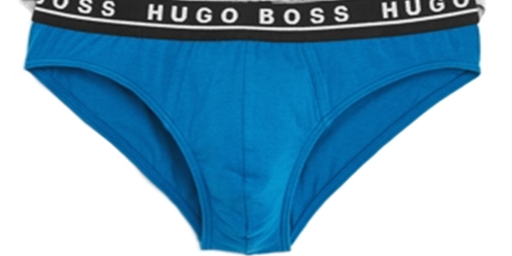 Boss Hugo Men's Pack Of 3 Briefs Black Size M