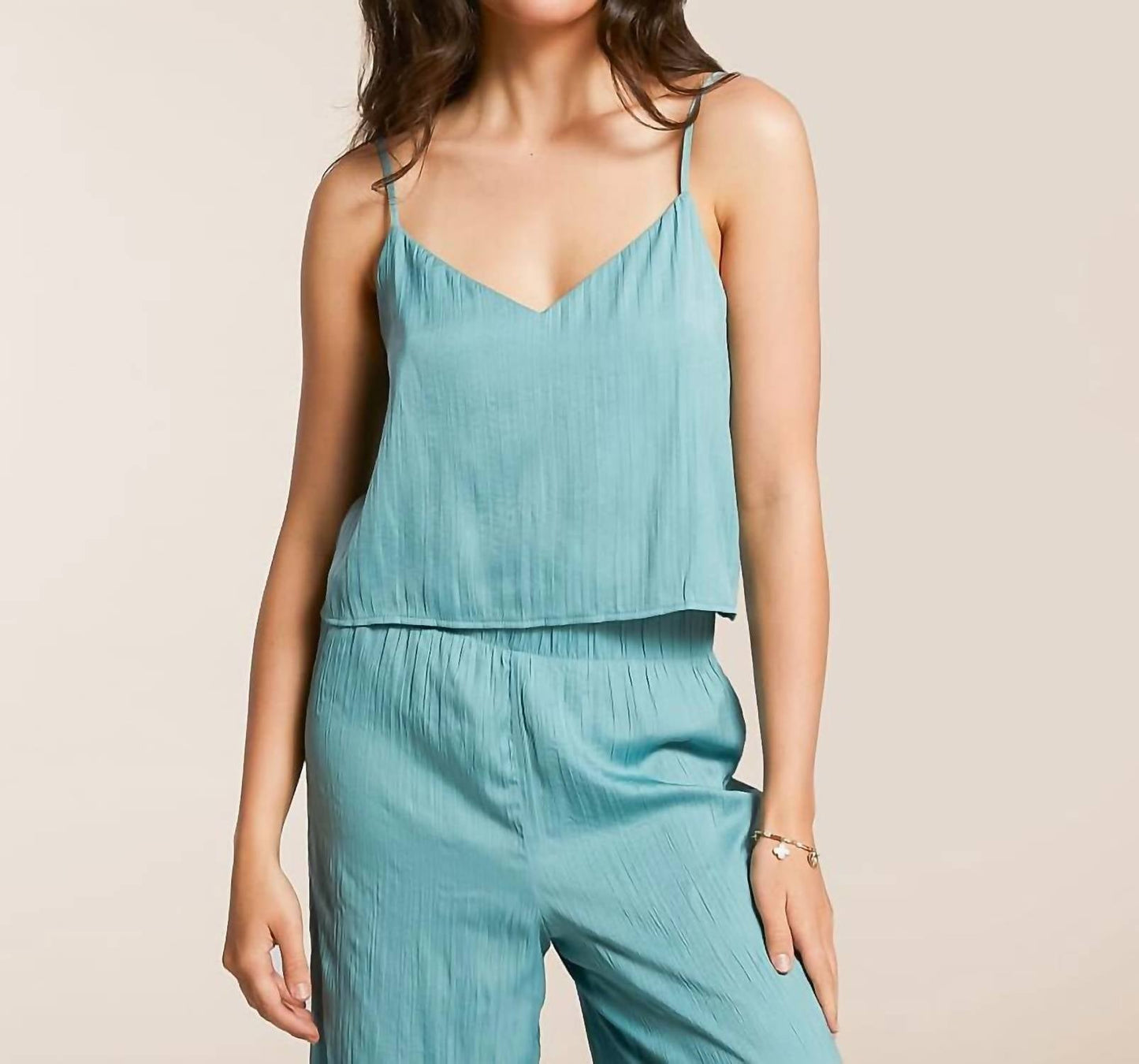Z Supply - FIORE CRINKLE SATIN TANK